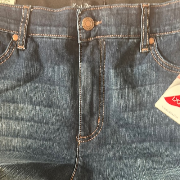 Kim Rogers Blue Straight Leg Jeans Classic Fit - Picture 10 of 11